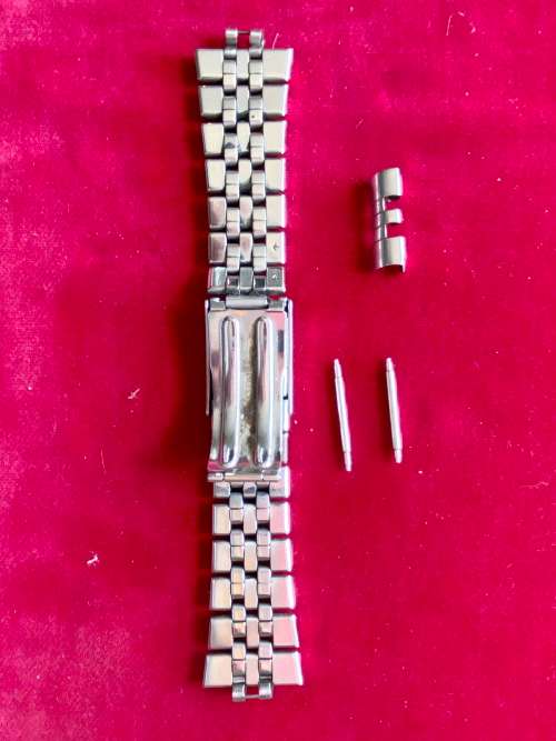 Seiko strap stainless steel LOT 3 , not complete, vintage, rare, collectors item