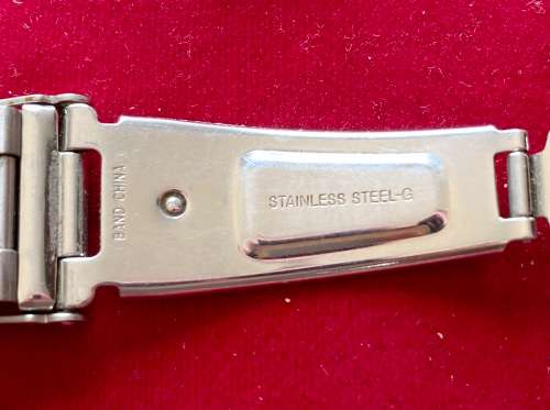 Replacement Strap (fits 22mm) for Seiko Watch ,stainless steel,  LOT 2 for men`s watch  SECOND HAND