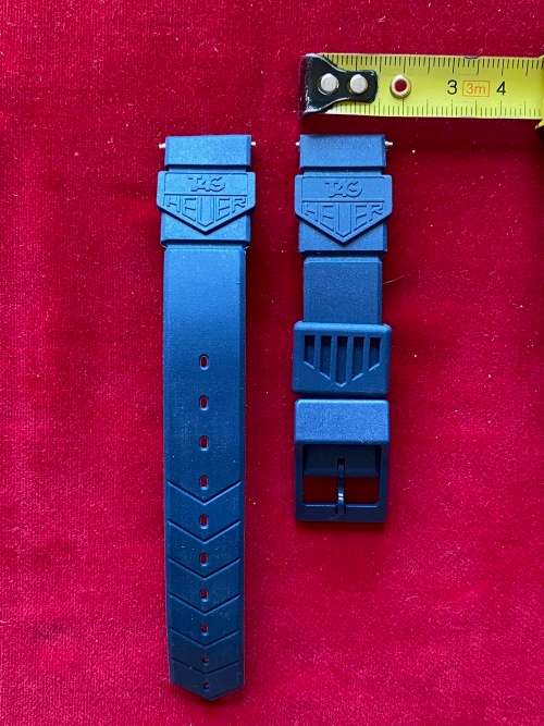 Tag Heuer Formula 1, silicon strap blue vintage, rare, collectors item, from 1985