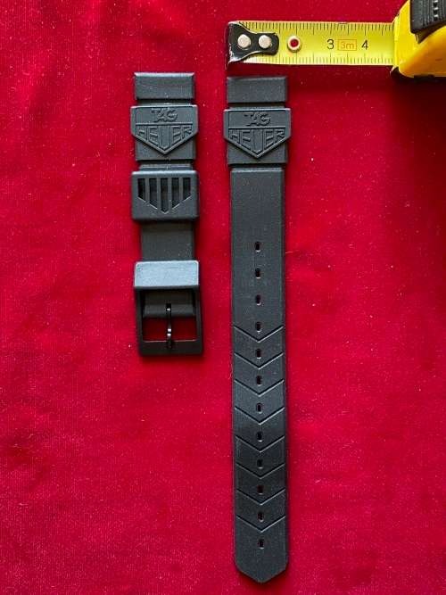 Tag Heuer Formula 1, silicon strap black, vintage, rare, collectors item, from 1985