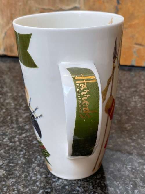 Harrods Tea Coffee mug like new , collectors item, england, uk,