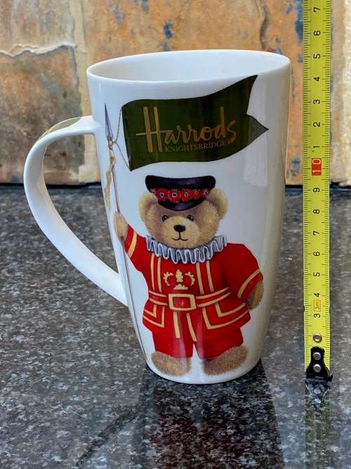 Harrods Tea Coffee mug like new , collectors item, england, uk,