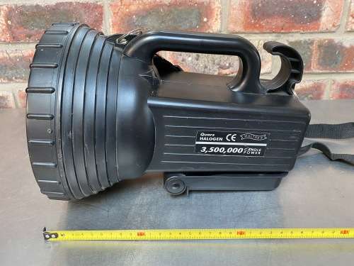 Walther Big torch rechargeable Flashlight incl. charger , 3500000 Candle Power, working