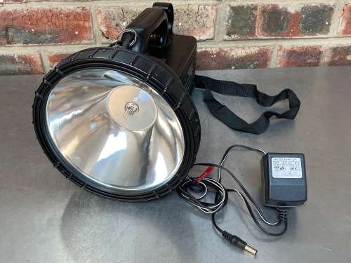 Walther Big torch rechargeable Flashlight incl. charger , 3500000 Candle Power, working