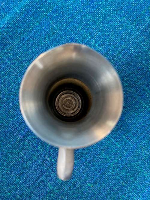 Pewter BMF Reinzinn vase jug Lot 3, made in Germany, collectors item, approx from the 60s