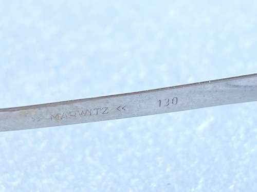 MARWITZ Optima 130 Frame 50s-60s , rare , collectors item, just frame, without glasses