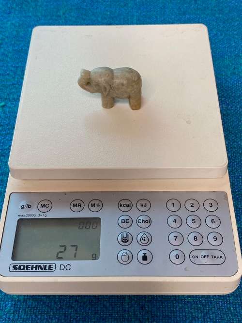 Sopestone firgures eagle elephant , collection item,