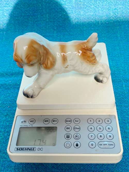 Porcelain dog refurbished