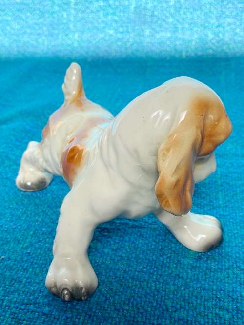 Porcelain dog refurbished