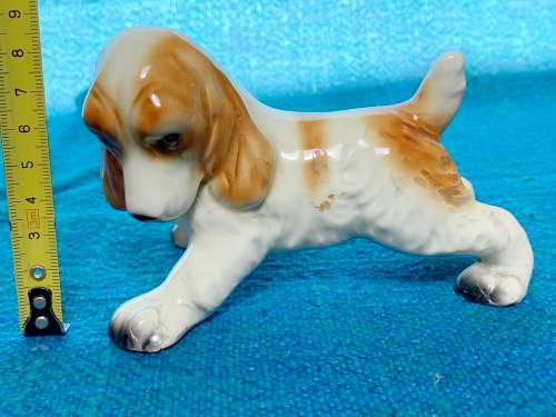 Porcelain dog refurbished