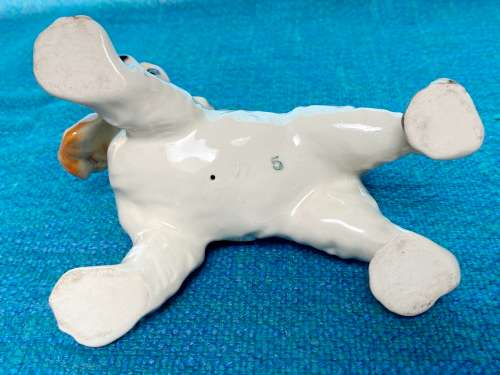 Porcelain dog refurbished