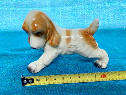 Porcelain dog refurbished