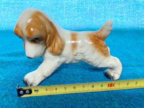 Porcelain dog refurbished