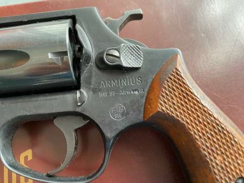 ARMINIUS HW88  9mm Blank  Revolver, Made in W.Germany, collectors item,vintage