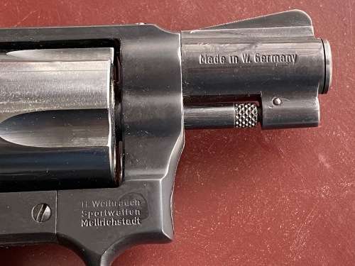 ARMINIUS HW88  9mm Blank  Revolver, Made in W.Germany, collectors item,vintage