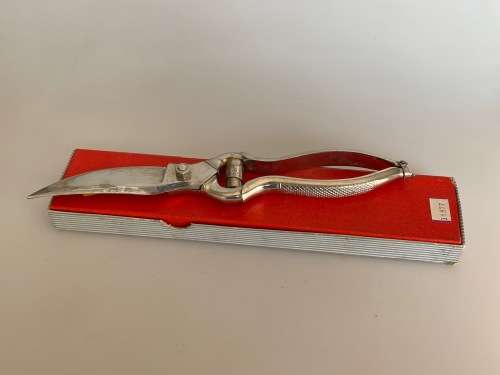 Vintage rose shears ,pruning garden shears iron, rare, collectors item from Germany