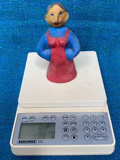 Handmade figures from Germany vintage 70s