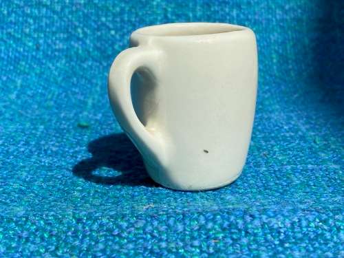 Vintage miniatur porcelain mug, small from Germany, collectors item