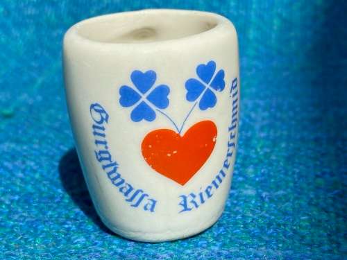 Vintage miniatur porcelain mug, small from Germany, collectors item