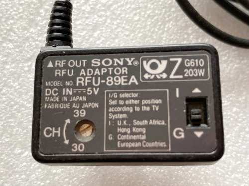 Sony Video 8 RF RFU Aerial Adaptor RFU-89A R ,vintage