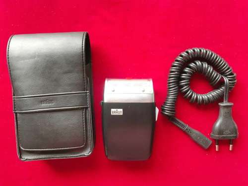 BRAUN shaver from the 60s ,working, lot 3, vintage