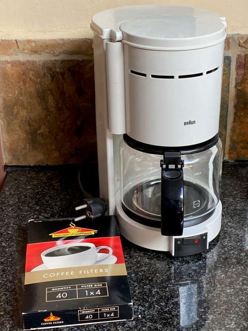 Espresso Coffee Machines BRAUN Coffee Machine 4087 F vintage white in working condition made in Germany was listed for 399.00 on 14 Jun at 17 01 by eagle2005cx in Kroonstad ID 615340823