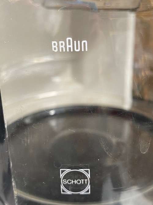 BRAUN Coffee Machine 4087 F , vintage, white, in working condition, made in Germany