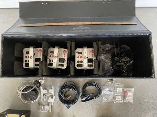 Multiblitz Mini Studio 202 Flashlight System for Travelling, made in W.Germany in working condition.