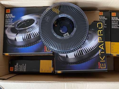 Kodak Ektapro Carousel / S-AV 2000 Projector Slide Tray / Magazine LOT B  (Lot of 13 trays)