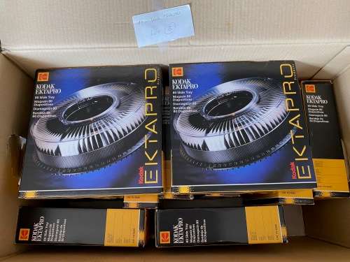 Kodak Ektapro Carousel / S-AV 2000 Projector Slide Tray / Magazine LOT B  (Lot of 13 trays)