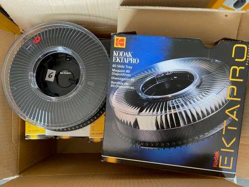 Kodak Ektapro Carousel S-AV 2000 Projec Slide Tray Magazine LOT D(6 trays),OFFER VALID UNTIL 15.6.25