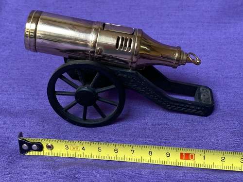 Company: Mordern,  Brass Cannon Lighter ,vintage ,from the 70s, collectors item