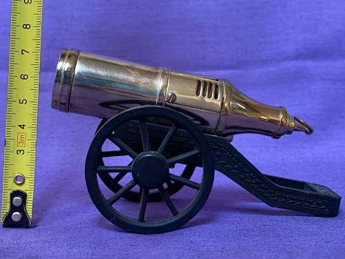 Company: Mordern,  Brass Cannon Lighter ,vintage ,from the 70s, collectors item