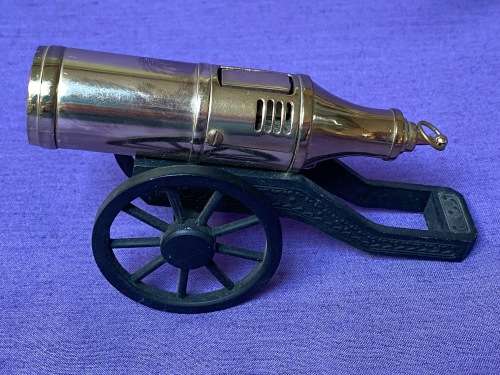 Company: Mordern,  Brass Cannon Lighter ,vintage ,from the 70s, collectors item