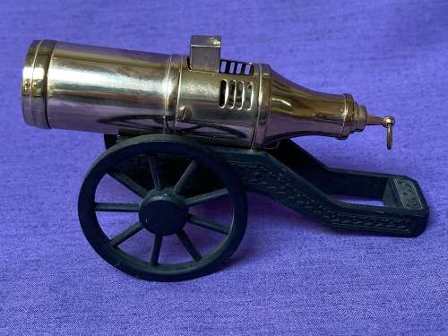 Company: Mordern,  Brass Cannon Lighter ,vintage ,from the 70s, collectors item