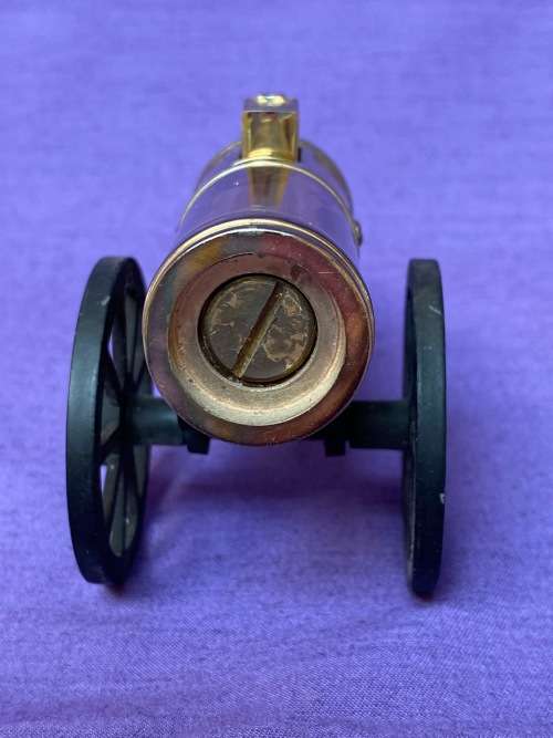 Company: Mordern,  Brass Cannon Lighter ,vintage ,from the 70s, collectors item