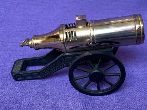 Company: Mordern,  Brass Cannon Lighter ,vintage ,from the 70s, collectors item