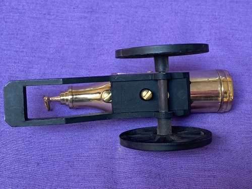 Company: Mordern,  Brass Cannon Lighter ,vintage ,from the 70s, collectors item