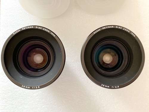 Kodak Retinar Lens 36mm 2.8 for Kodak S-AV 2000 Carousel Projector