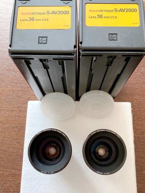 Kodak Retinar Lens 36mm 2.8 for Kodak S-AV 2000 Carousel Projector