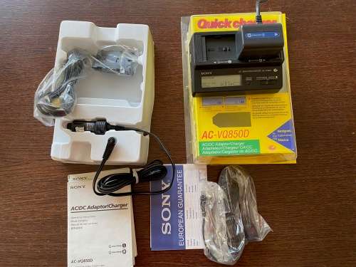 SONY AC-VQ850D  in working condition , rare , in orginal box