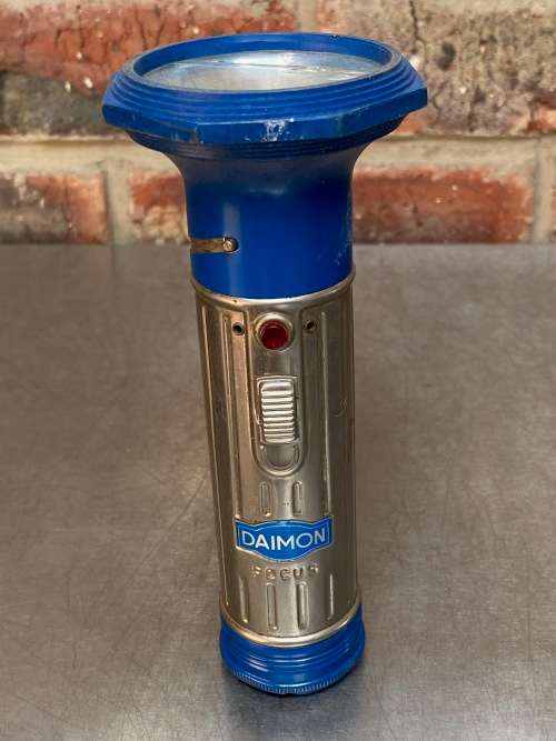 DAIMON HANDTORCH FROM GERMAN VINTAGE, rare ,collectors item, made in Germany