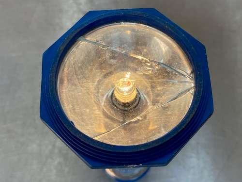 DAIMON HANDTORCH FROM GERMAN VINTAGE, rare ,collectors item, made in Germany