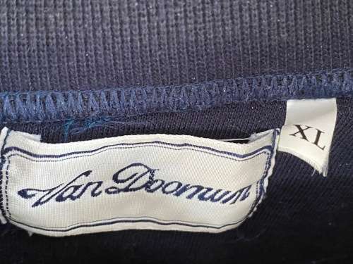 CONTAX YASHICA Pullover dark blue,, size XL, VINTAGE, rare ,collectors item, in very good condition