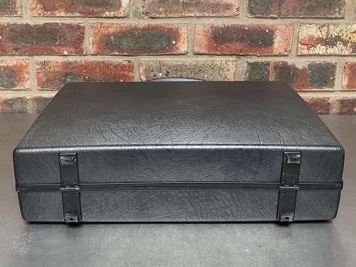 Samsonite Hard Shell Brief Case with Combo Lock, grey, antrazith, from 70/80ties , made in Belgium