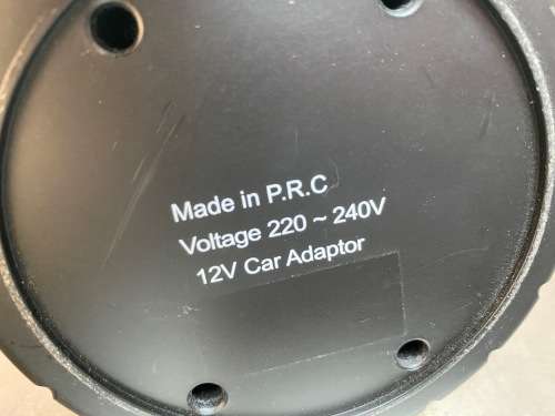 OSRAM RECHARGABLE CAMPING LIGHT 12V silver (top quality) in working condition. With 12V Charger