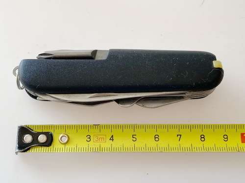 Pocket knife / Pocket tool black stainless steel