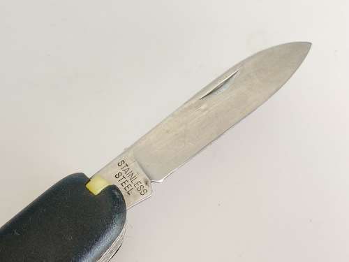 Pocket knife / Pocket tool black stainless steel