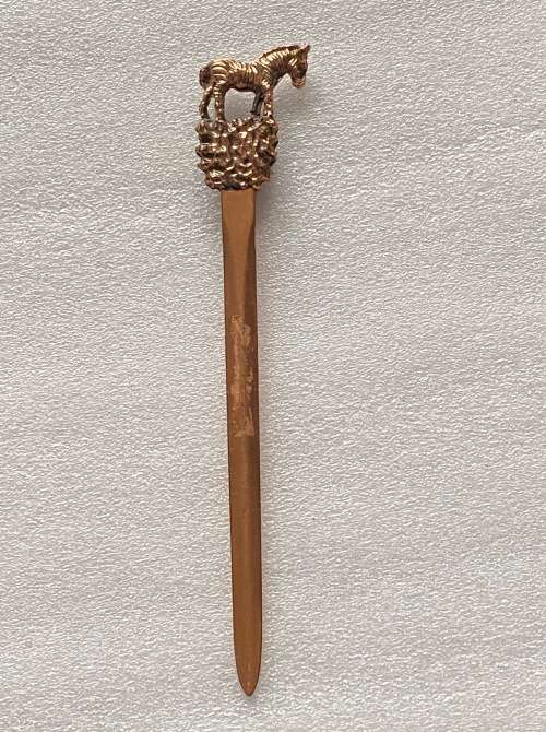 Schweizer Reineke Letter Opener vintage , collectors item,