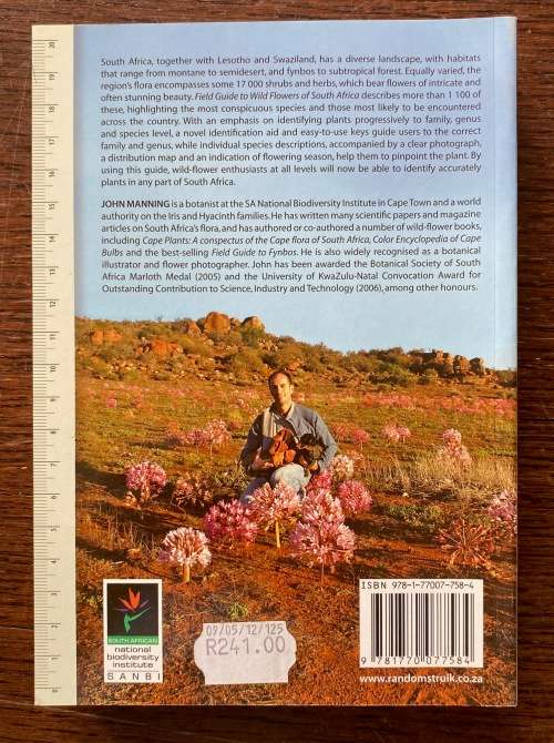 Field Guide to Wild Flowers of South Africa , John Manning